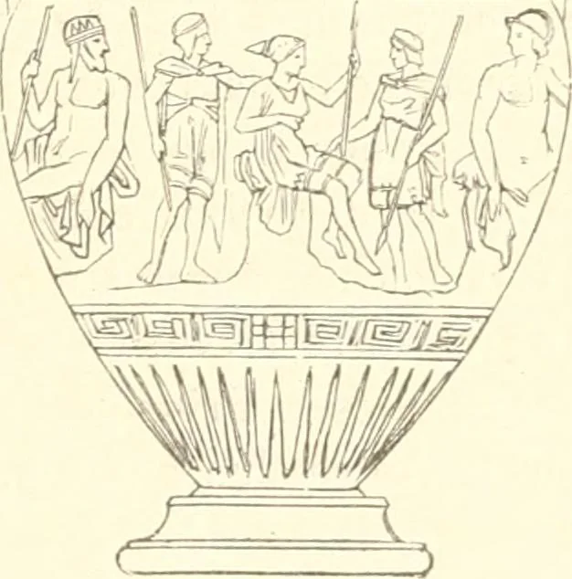 An illustration from Der Stil in den technischen und tektonischen Künsten; oder, Praktische Aesthetik. Ein Handbuch für Techniker, Künstler und Kunstfreunde, 1884, leaf 106