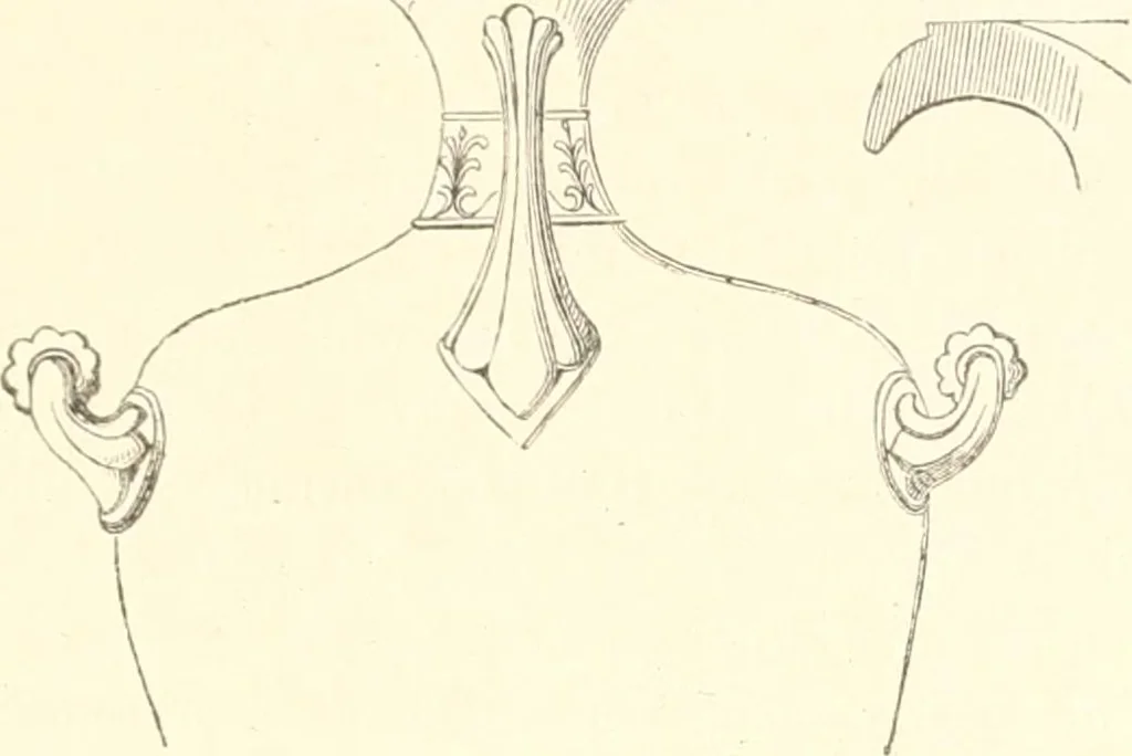 An illustration from Der Stil in den technischen und tektonischen Künsten; oder, Praktische Aesthetik. Ein Handbuch für Techniker, Künstler und Kunstfreunde, 1884, leaf 108