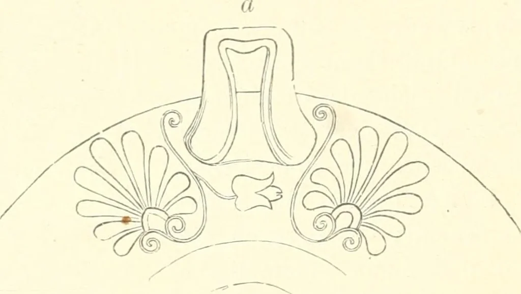 An illustration from Der Stil in den technischen und tektonischen Künsten; oder, Praktische Aesthetik. Ein Handbuch für Techniker, Künstler und Kunstfreunde, 1884, leaf 111