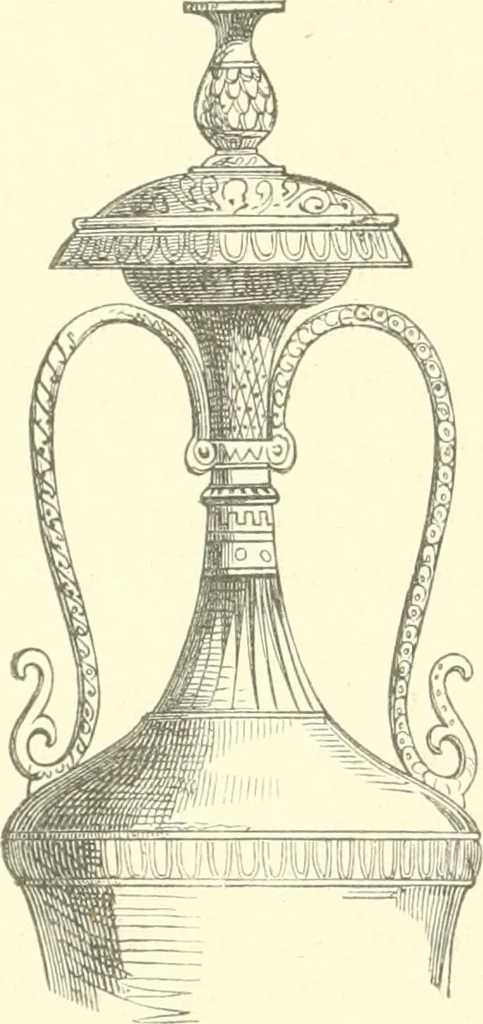 An illustration from Der Stil in den technischen und tektonischen Künsten; oder, Praktische Aesthetik. Ein Handbuch für Techniker, Künstler und Kunstfreunde, 1884, leaf 121