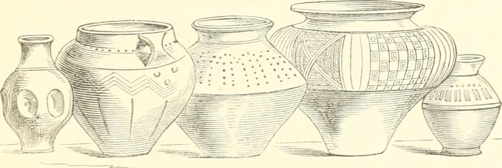 An illustration from Der Stil in den technischen und tektonischen Künsten; oder, Praktische Aesthetik. Ein Handbuch für Techniker, Künstler und Kunstfreunde, 1884, leaf 134