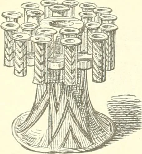 An illustration from Der Stil in den technischen und tektonischen Künsten; oder, Praktische Aesthetik. Ein Handbuch für Techniker, Künstler und Kunstfreunde, 1884, leaf 137