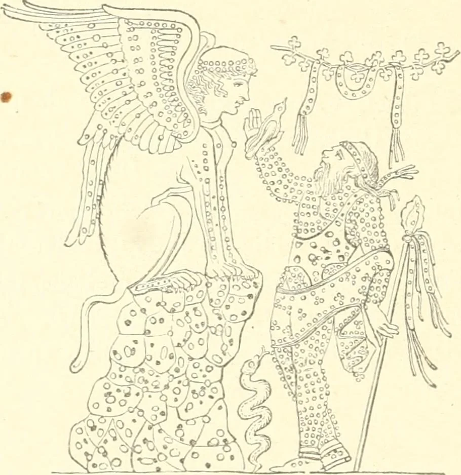 An illustration from Der Stil in den technischen und tektonischen Künsten; oder, Praktische Aesthetik. Ein Handbuch für Techniker, Künstler und Kunstfreunde, 1884, leaf 141