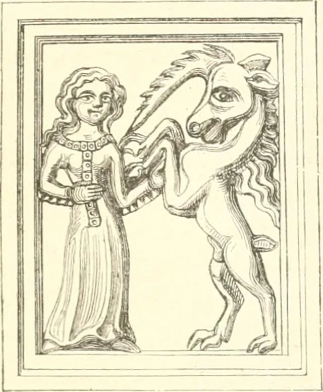 An illustration from Der Stil in den technischen und tektonischen Künsten; oder, Praktische Aesthetik. Ein Handbuch für Techniker, Künstler und Kunstfreunde, 1884, leaf 156