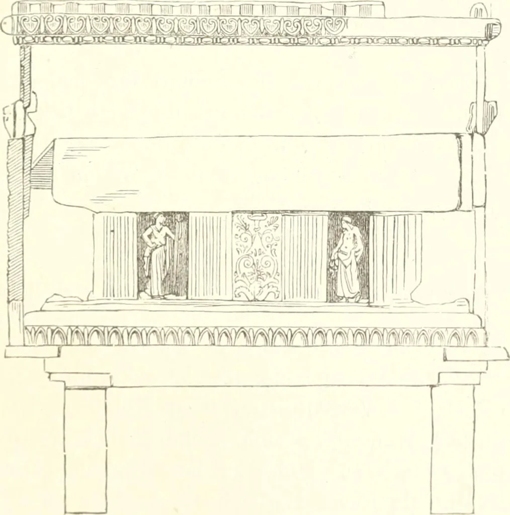 An illustration from Der Stil in den technischen und tektonischen Künsten; oder, Praktische Aesthetik. Ein Handbuch für Techniker, Künstler und Kunstfreunde, 1884, leaf 212