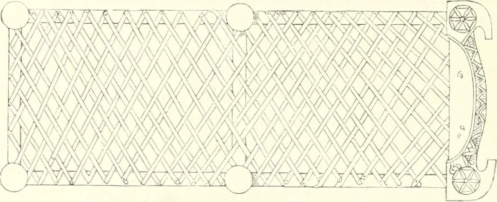 An illustration from Der Stil in den technischen und tektonischen Künsten; oder, Praktische Aesthetik. Ein Handbuch für Techniker, Künstler und Kunstfreunde, 1884, leaf 227