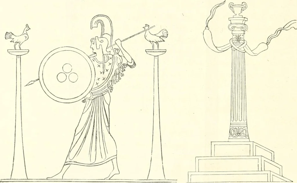 An illustration from Der Stil in den technischen und tektonischen Künsten; oder, Praktische Aesthetik. Ein Handbuch für Techniker, Künstler und Kunstfreunde, 1884, leaf 241