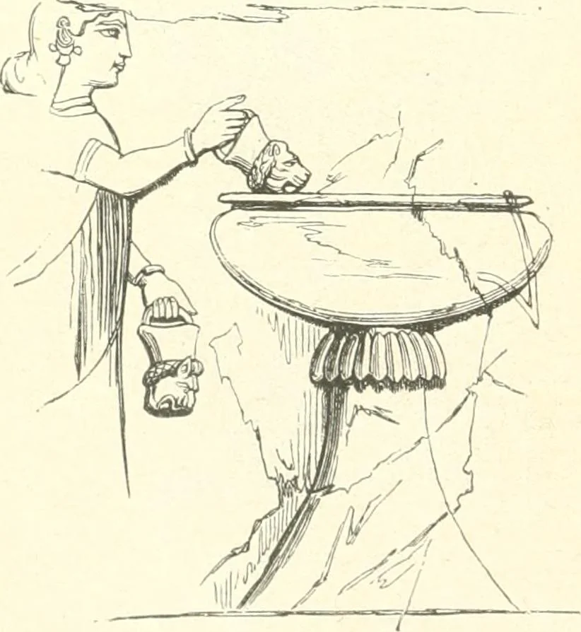 An illustration from Der Stil in den technischen und tektonischen Künsten; oder, Praktische Aesthetik. Ein Handbuch für Techniker, Künstler und Kunstfreunde, 1884, leaf 25