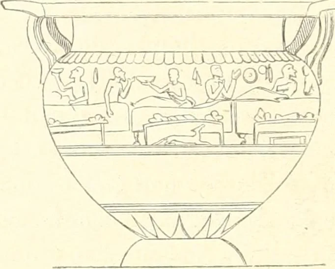 An illustration from Der Stil in den technischen und tektonischen Künsten; oder, Praktische Aesthetik. Ein Handbuch für Techniker, Künstler und Kunstfreunde, 1884, leaf 27