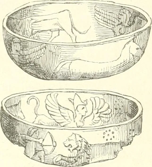 An illustration from Der Stil in den technischen und tektonischen Künsten; oder, Praktische Aesthetik. Ein Handbuch für Techniker, Künstler und Kunstfreunde, 1884, leaf 29