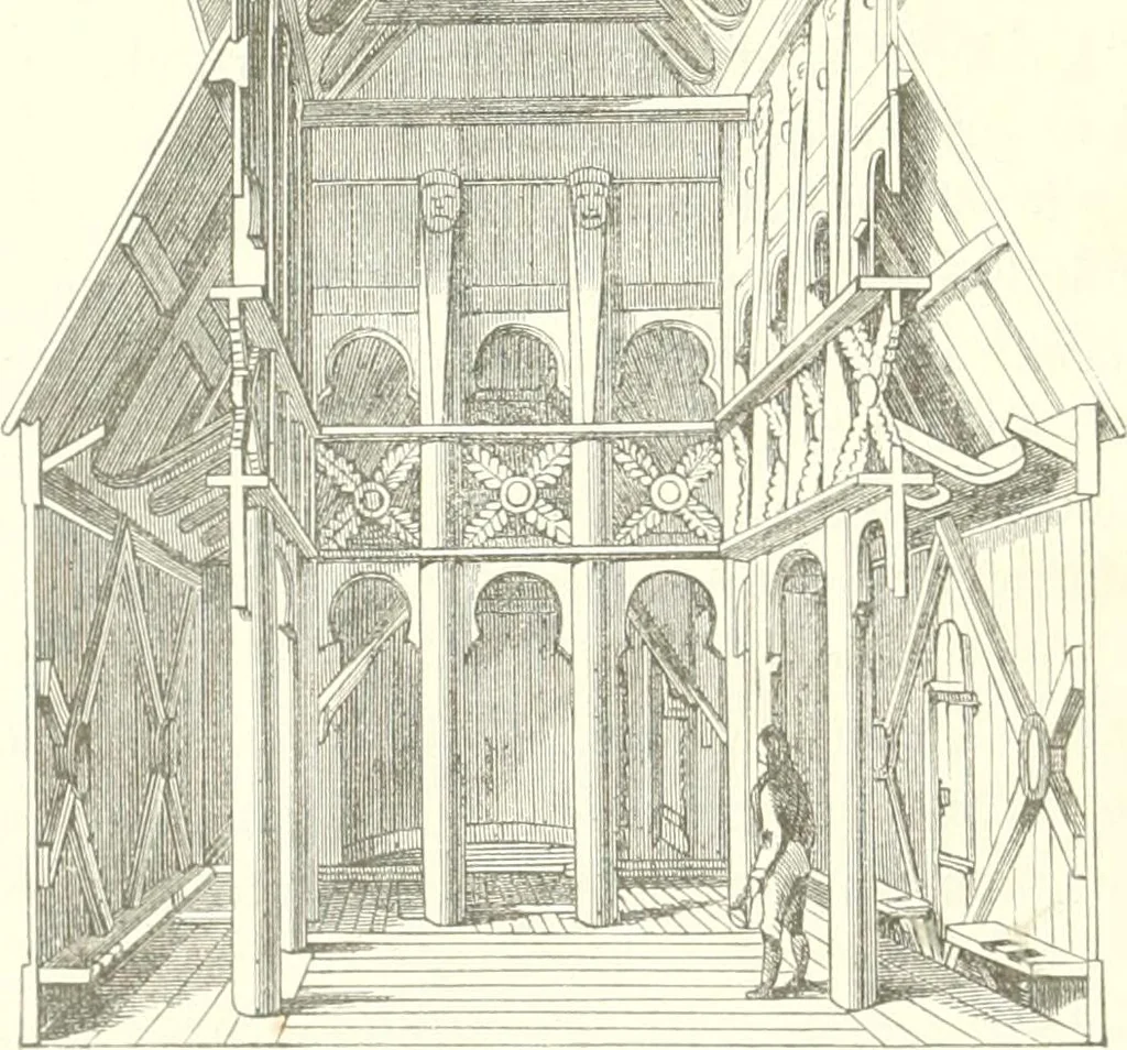An illustration from Der Stil in den technischen und tektonischen Künsten; oder, Praktische Aesthetik. Ein Handbuch für Techniker, Künstler und Kunstfreunde, 1884, leaf 315