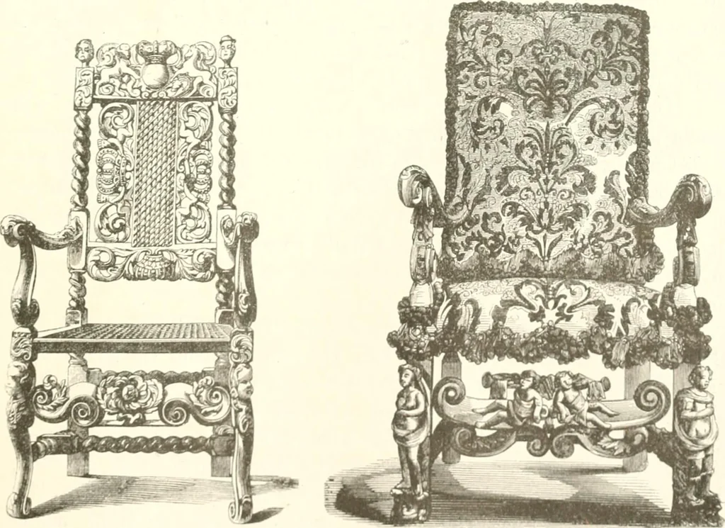 An illustration from Der Stil in den technischen und tektonischen Künsten; oder, Praktische Aesthetik. Ein Handbuch für Techniker, Künstler und Kunstfreunde, 1884, leaf 334