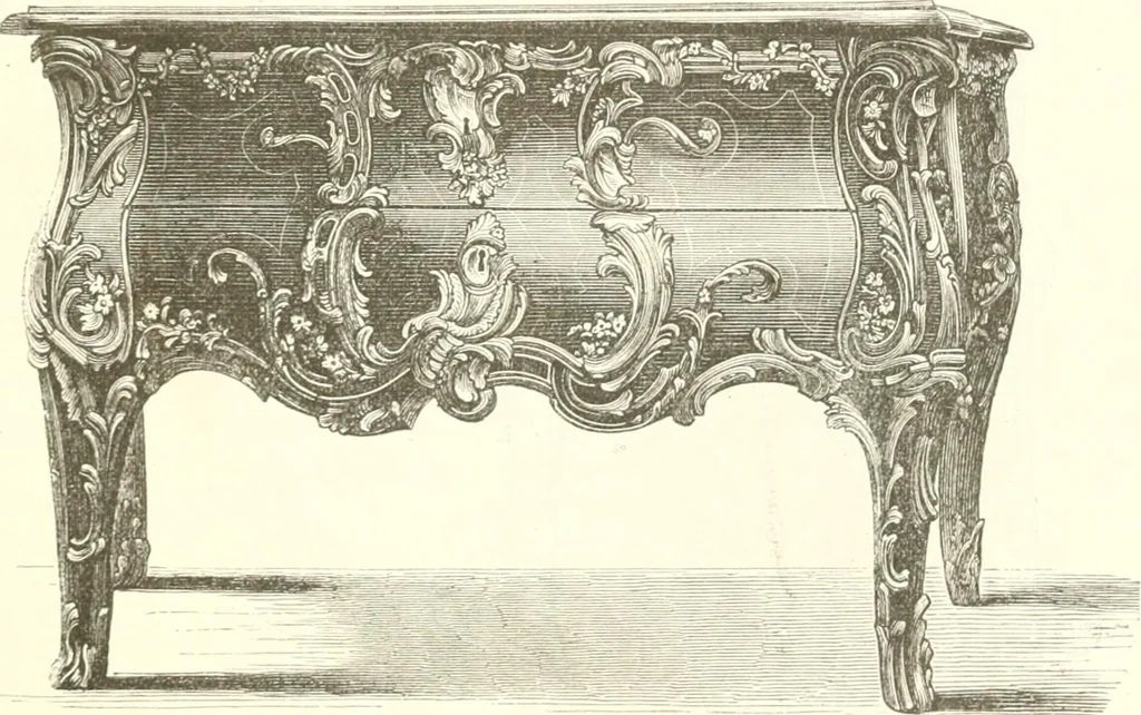 An illustration from Der Stil in den technischen und tektonischen Künsten; oder, Praktische Aesthetik. Ein Handbuch für Techniker, Künstler und Kunstfreunde, 1884, leaf 336