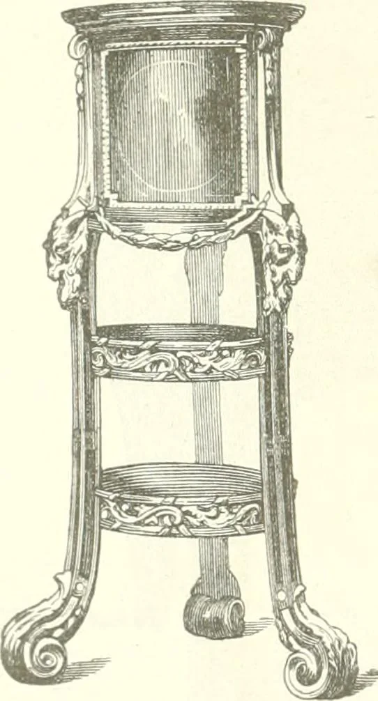 An illustration from Der Stil in den technischen und tektonischen Künsten; oder, Praktische Aesthetik. Ein Handbuch für Techniker, Künstler und Kunstfreunde, 1884, leaf 337
