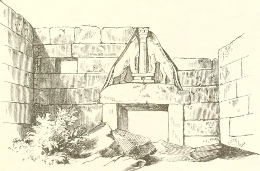 An illustration from Der Stil in den technischen und tektonischen Künsten; oder, Praktische Aesthetik. Ein Handbuch für Techniker, Künstler und Kunstfreunde, 1884, leaf 348