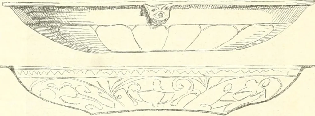 An illustration from Der Stil in den technischen und tektonischen Künsten; oder, Praktische Aesthetik. Ein Handbuch für Techniker, Künstler und Kunstfreunde, 1884, leaf 35