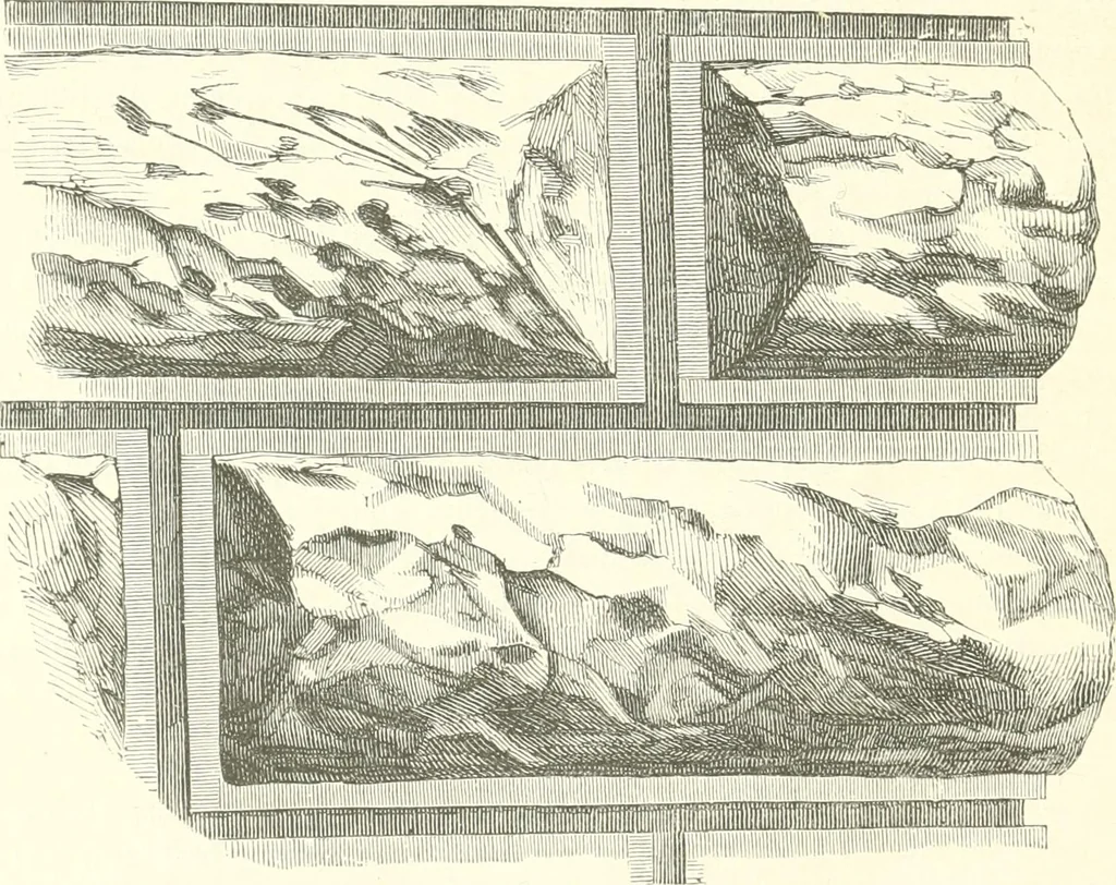 An illustration from Der Stil in den technischen und tektonischen Künsten; oder, Praktische Aesthetik. Ein Handbuch für Techniker, Künstler und Kunstfreunde, 1884, leaf 355