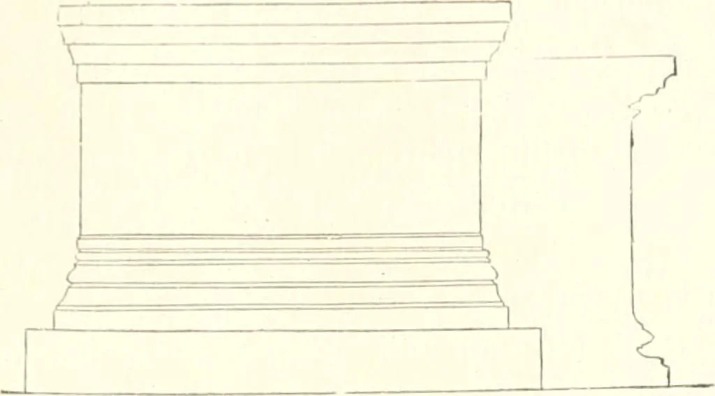 An illustration from Der Stil in den technischen und tektonischen Künsten; oder, Praktische Aesthetik. Ein Handbuch für Techniker, Künstler und Kunstfreunde, 1884, leaf 376