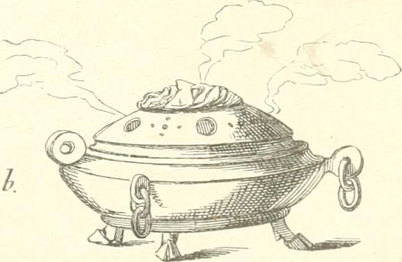 An illustration from Der Stil in den technischen und tektonischen Künsten; oder, Praktische Aesthetik. Ein Handbuch für Techniker, Künstler und Kunstfreunde, 1884, leaf 45