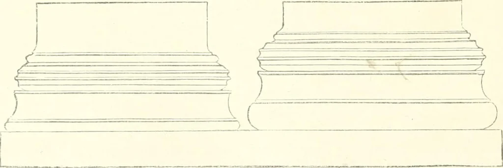 An illustration from Der Stil in den technischen und tektonischen Künsten; oder, Praktische Aesthetik. Ein Handbuch für Techniker, Künstler und Kunstfreunde, 1884, leaf 451