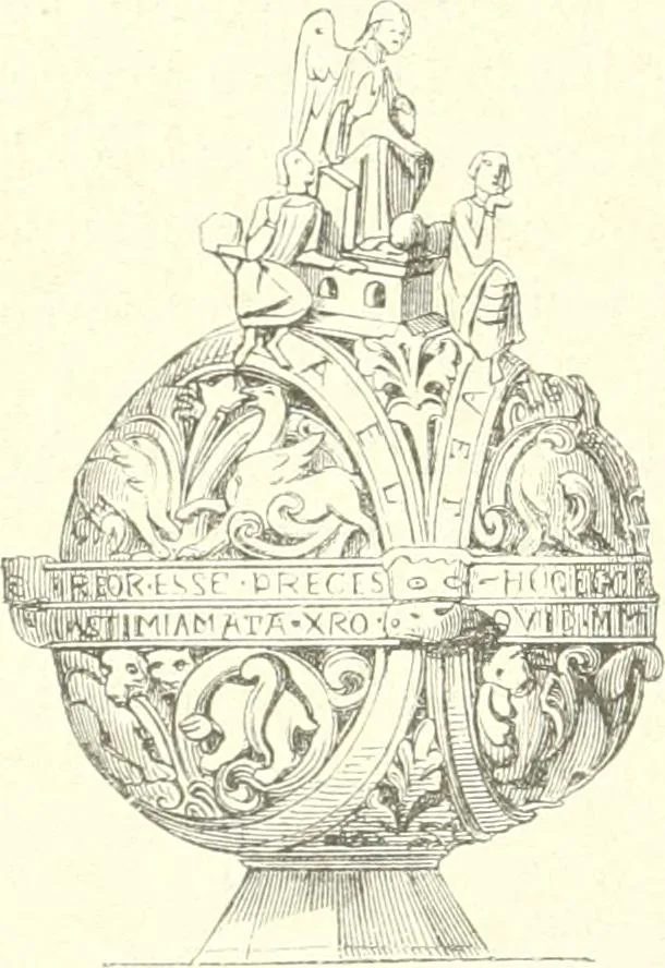 An illustration from Der Stil in den technischen und tektonischen Künsten; oder, Praktische Aesthetik. Ein Handbuch für Techniker, Künstler und Kunstfreunde, 1884, leaf 47