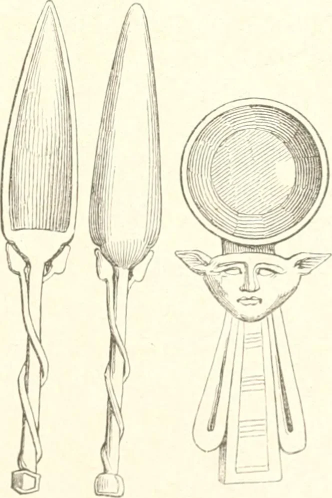 An illustration from Der Stil in den technischen und tektonischen Künsten; oder, Praktische Aesthetik. Ein Handbuch für Techniker, Künstler und Kunstfreunde, 1884, leaf 50