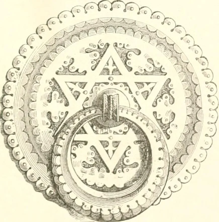 An illustration from Der Stil in den technischen und tektonischen Künsten; oder, Praktische Aesthetik. Ein Handbuch für Techniker, Künstler und Kunstfreunde, 1884, leaf 538