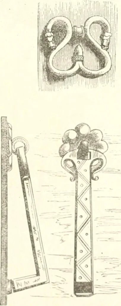 An illustration from Der Stil in den technischen und tektonischen Künsten; oder, Praktische Aesthetik. Ein Handbuch für Techniker, Künstler und Kunstfreunde, 1884, leaf 538