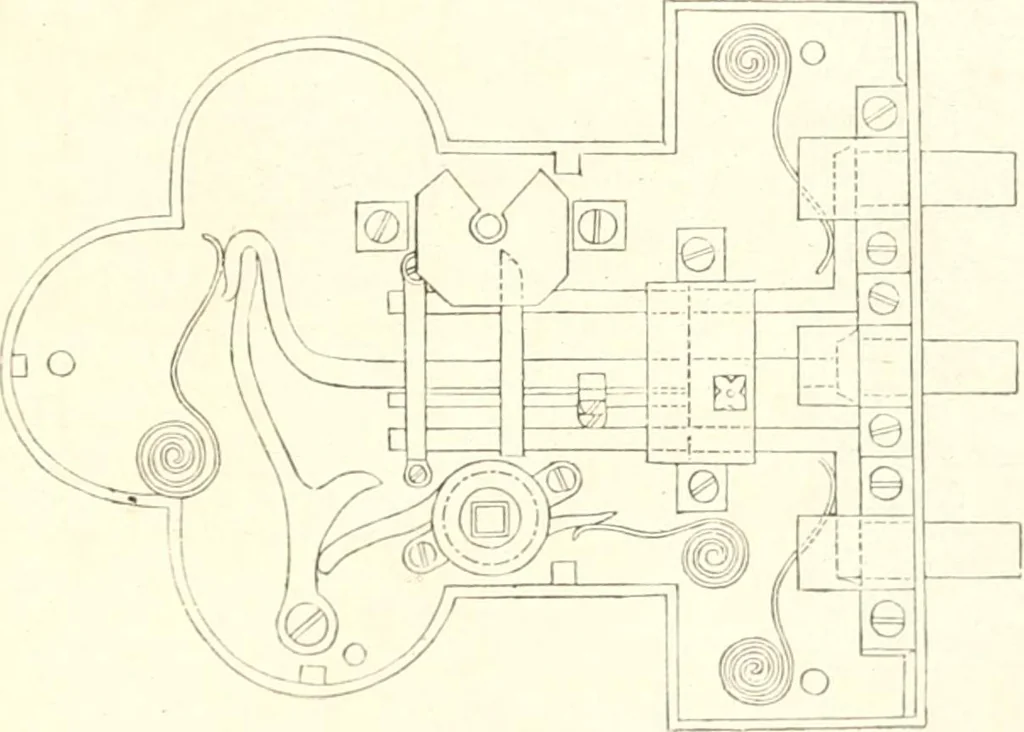 An illustration from Der Stil in den technischen und tektonischen Künsten; oder, Praktische Aesthetik. Ein Handbuch für Techniker, Künstler und Kunstfreunde, 1884, leaf 542