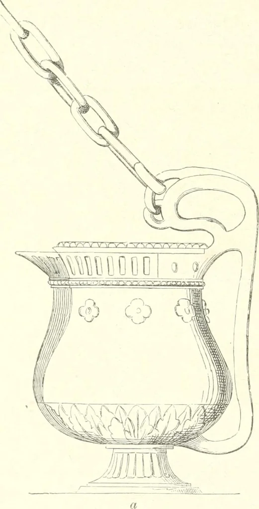 An illustration from Der Stil in den technischen und tektonischen Künsten; oder, Praktische Aesthetik. Ein Handbuch für Techniker, Künstler und Kunstfreunde, 1884, leaf 55