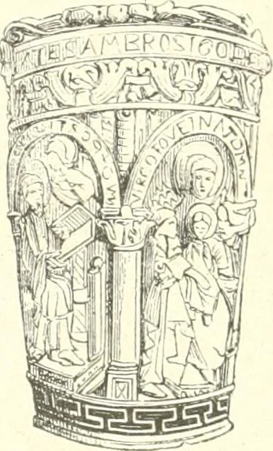An illustration from Der Stil in den technischen und tektonischen Künsten; oder, Praktische Aesthetik. Ein Handbuch für Techniker, Künstler und Kunstfreunde, 1884, leaf 55