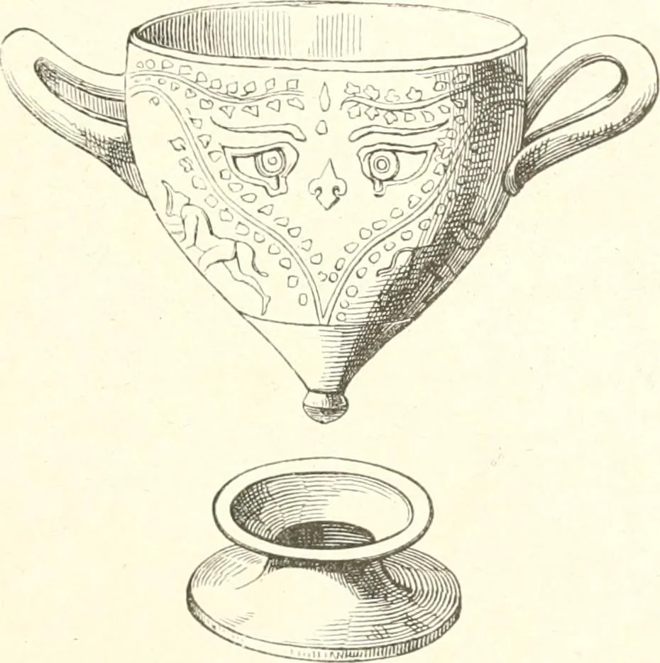 An illustration from Der Stil in den technischen und tektonischen Künsten; oder, Praktische Aesthetik. Ein Handbuch für Techniker, Künstler und Kunstfreunde, 1884, leaf 56