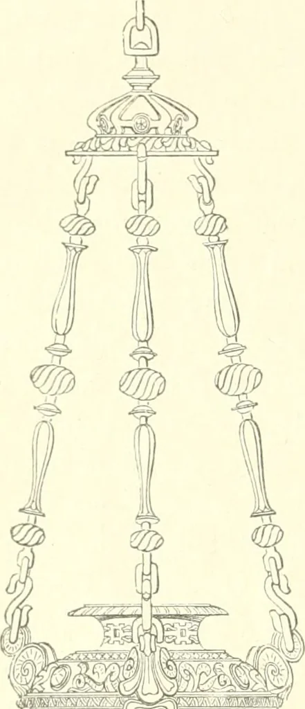 An illustration from Der Stil in den technischen und tektonischen Künsten; oder, Praktische Aesthetik. Ein Handbuch für Techniker, Künstler und Kunstfreunde, 1884, leaf 65
