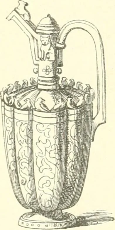 An illustration from Der Stil in den technischen und tektonischen Künsten; oder, Praktische Aesthetik. Ein Handbuch für Techniker, Künstler und Kunstfreunde, 1884, leaf 71