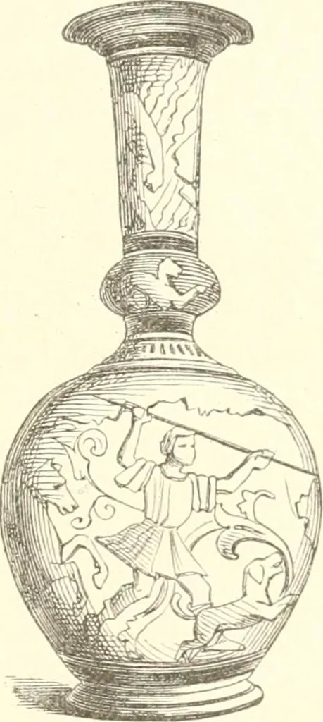 An illustration from Der Stil in den technischen und tektonischen Künsten; oder, Praktische Aesthetik. Ein Handbuch für Techniker, Künstler und Kunstfreunde, 1884, leaf 74