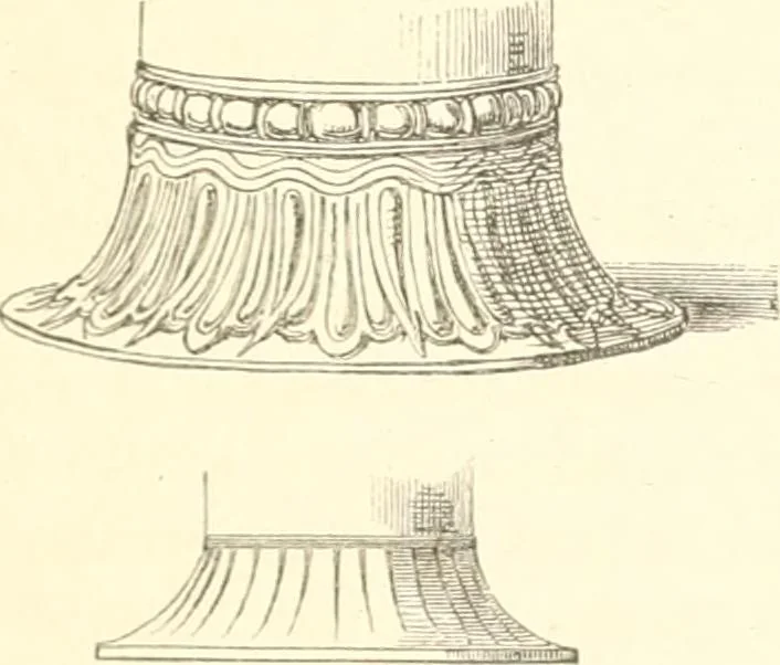 An illustration from Der Stil in den technischen und tektonischen Künsten; oder, Praktische Aesthetik. Ein Handbuch für Techniker, Künstler und Kunstfreunde, 1884, leaf 98