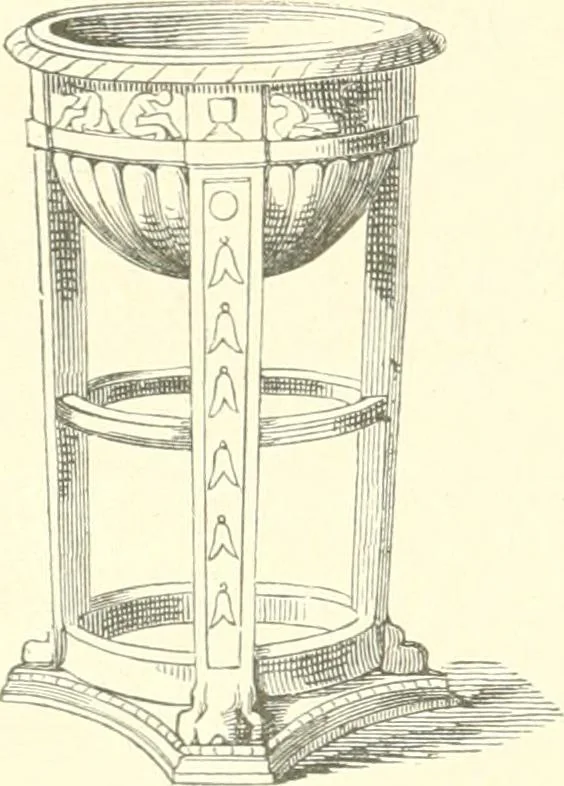 An illustration from Der Stil in den technischen und tektonischen Künsten; oder, Praktische Aesthetik. Ein Handbuch für Techniker, Künstler und Kunstfreunde, 1884, leaf 99