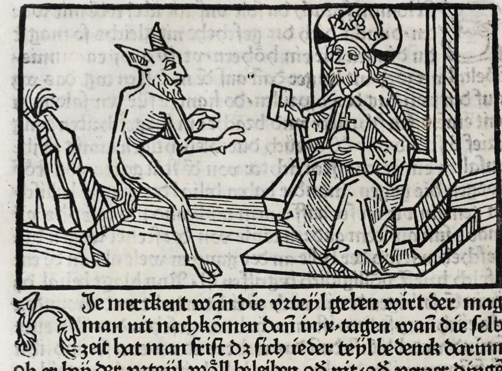 An illustration from Der Teutsch Belial, leaf 100