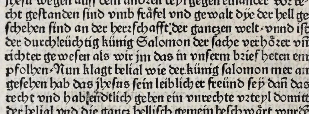 An illustration from Der Teutsch Belial, leaf 104