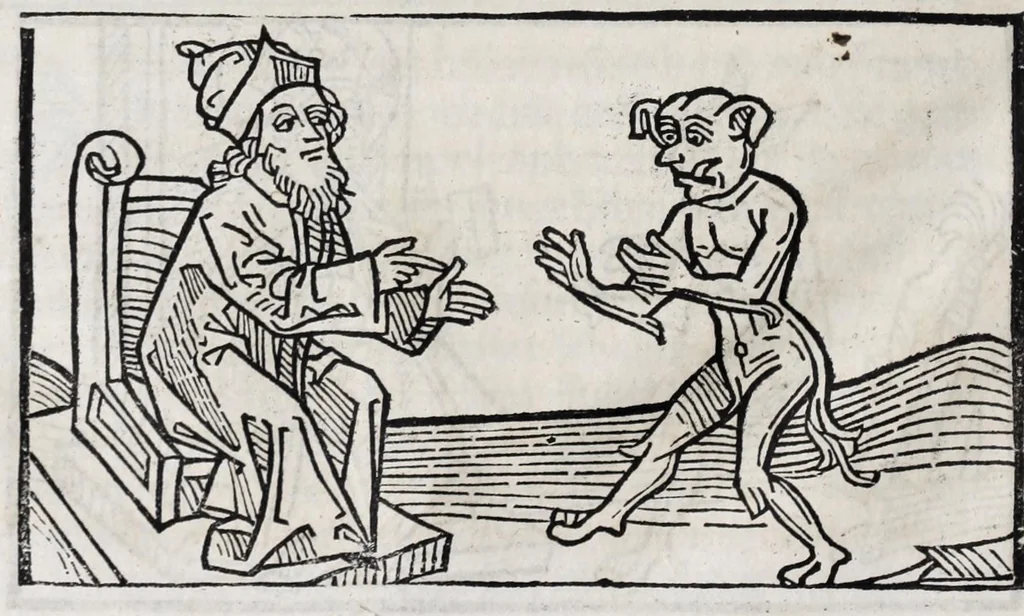 An illustration from Der Teutsch Belial, leaf 104