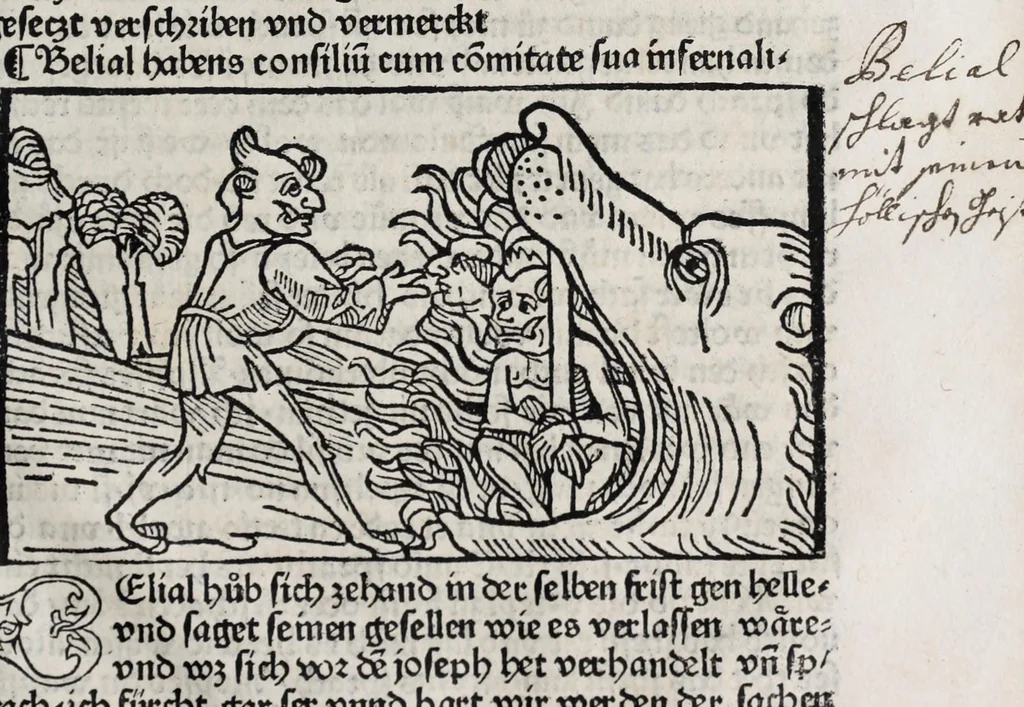An illustration from Der Teutsch Belial, leaf 115