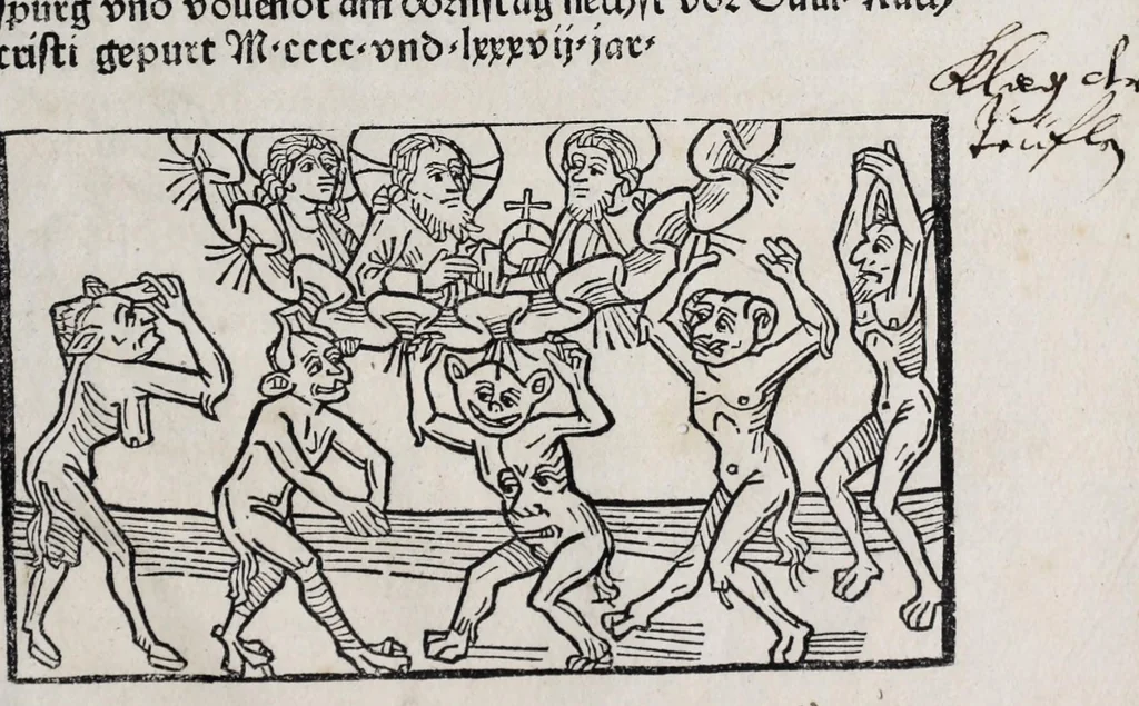 An illustration from Der Teutsch Belial, leaf 167
