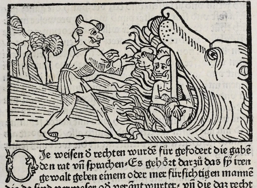An illustration from Der Teutsch Belial, leaf 17