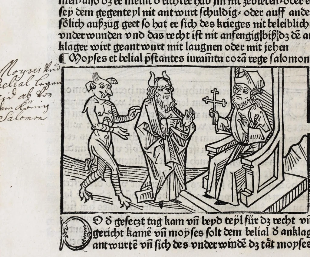 An illustration from Der Teutsch Belial, leaf 52