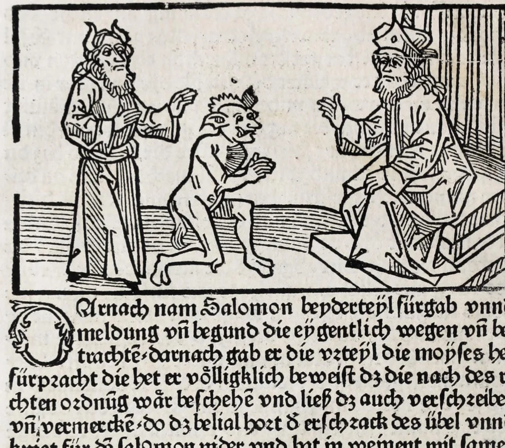 An illustration from Der Teutsch Belial, leaf 72