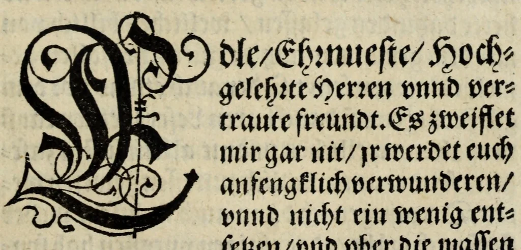 An illustration from Der vierte Thail Leonharti Rauwolfen, der Artsney Doctorn, etlicher schöner aussländischer Kreüter, so uns noch unbekandt, unnd deren doch bey den alten Medicis, unnd in seiner Rayss in die Morgenländer gethon, gedacht wirt artliche unnd lebendige contrafactur, dem gemainen nuts zü gütem, in Truck verfertiget, 1583, leaf 9