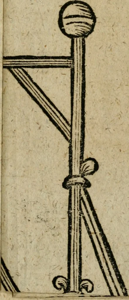 An illustration from Der von Mose u. denen Propheten übel urtheilende Alchymist, wird fürgestellet in einer Schrifft-gemässen Erweisung : dass Moses und einige Propheten, wie auch David, Salomon, Hiob, Esra und dergleichen, keine Adepti Lapidis Philosophorum gewesen sind : ingleichen dass die Lehre und alchymistisch vorgeben, von Verwandlung der geringen Metalle in Gold, eine lautere Phantasie und schädliche Einbildung sey, 1706, leaf 144