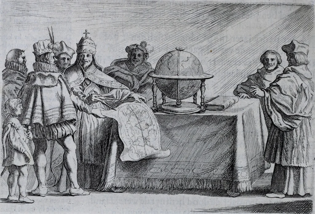 An illustration from Der zee-vaert lof : handelende vande gedenckwaerdighste zee-vaerden... in VI boecken beschreven, 1634, leaf 183
