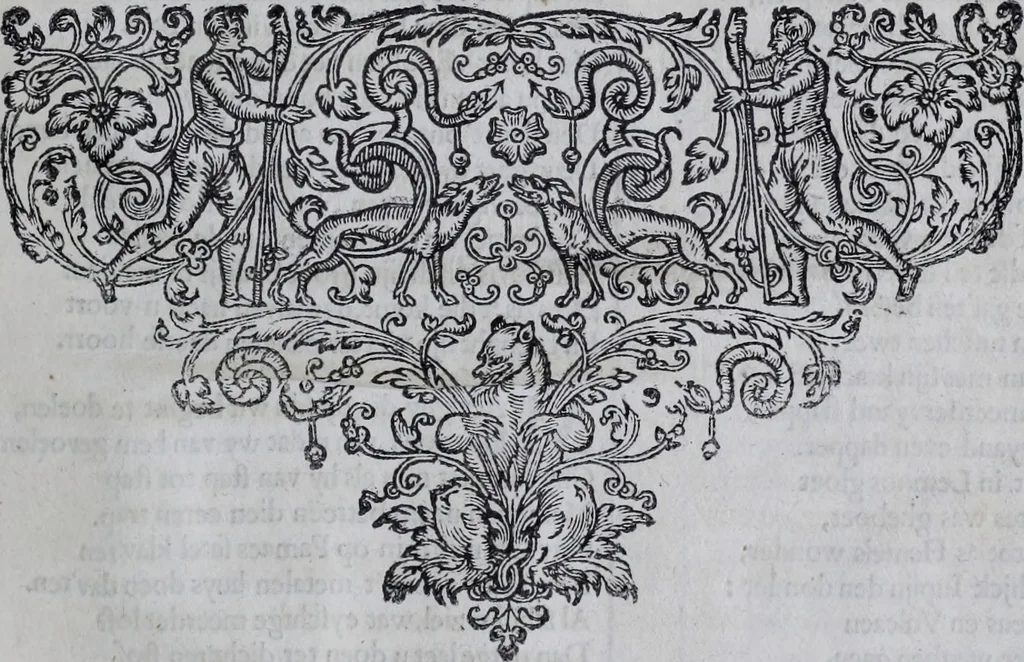 An illustration from Der zee-vaert lof : handelende vande gedenckwaerdighste zee-vaerden... in VI boecken beschreven, 1634, leaf 252