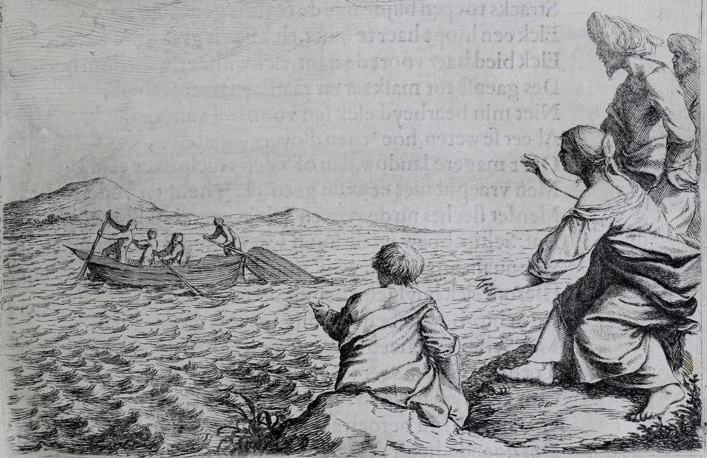 An illustration from Der zee-vaert lof : handelende vande gedenckwaerdighste zee-vaerden... in VI boecken beschreven, 1634, leaf 34